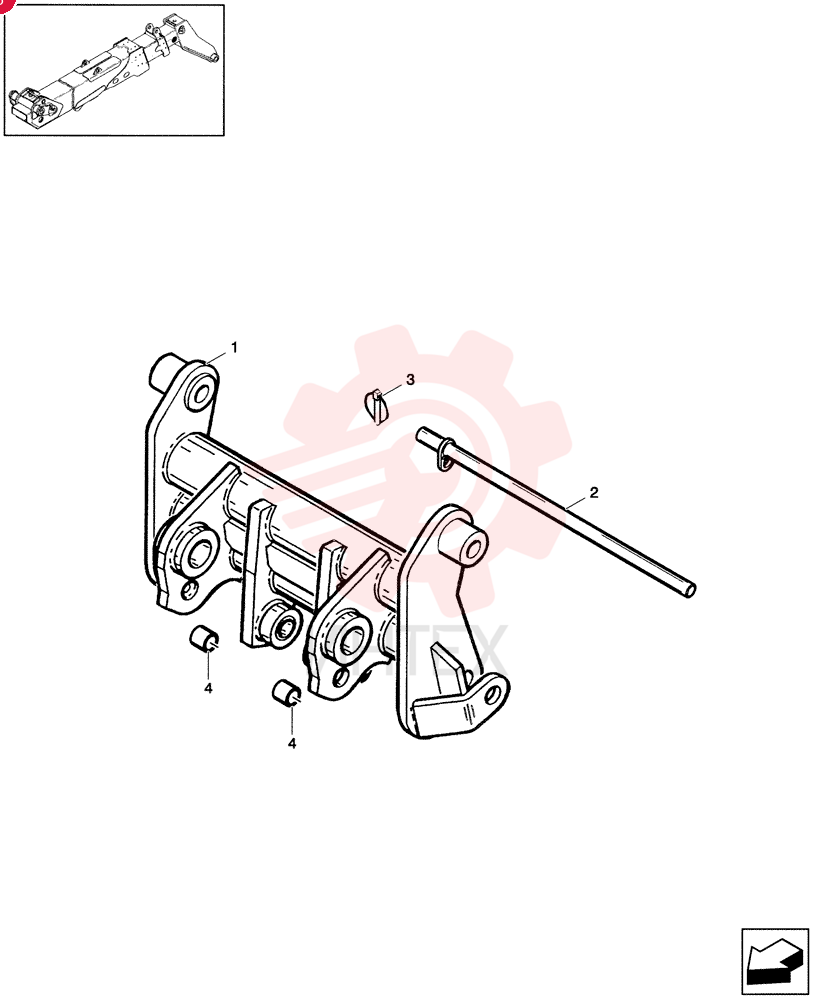 SWING CARRIAGE 85812430