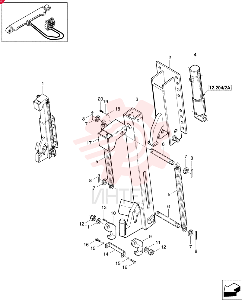 TOW HOOK 85811690