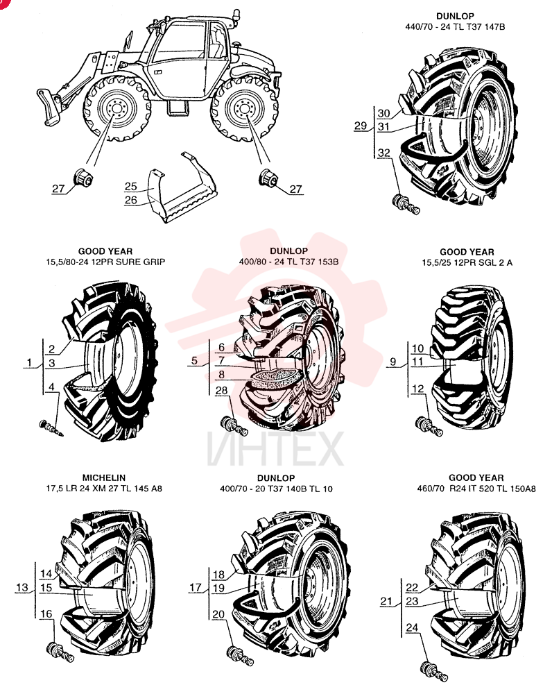 WHEEL ASSY 85806313