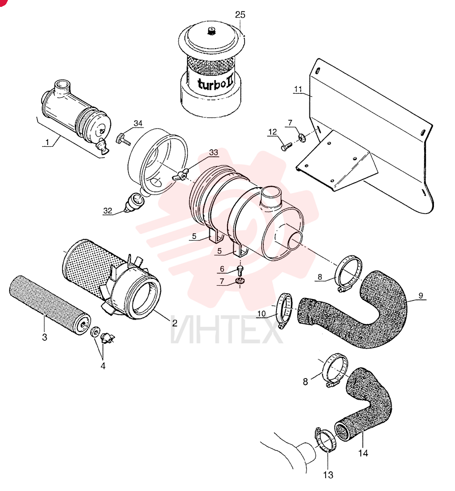 AIR CLEANER 85806670