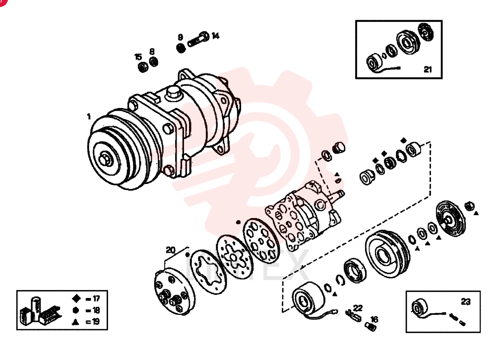 AIRCOND. COMPRESSOR 76047005 (2)