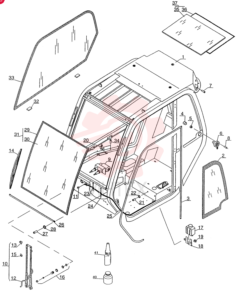 CAB FRAME 85816602 (2)