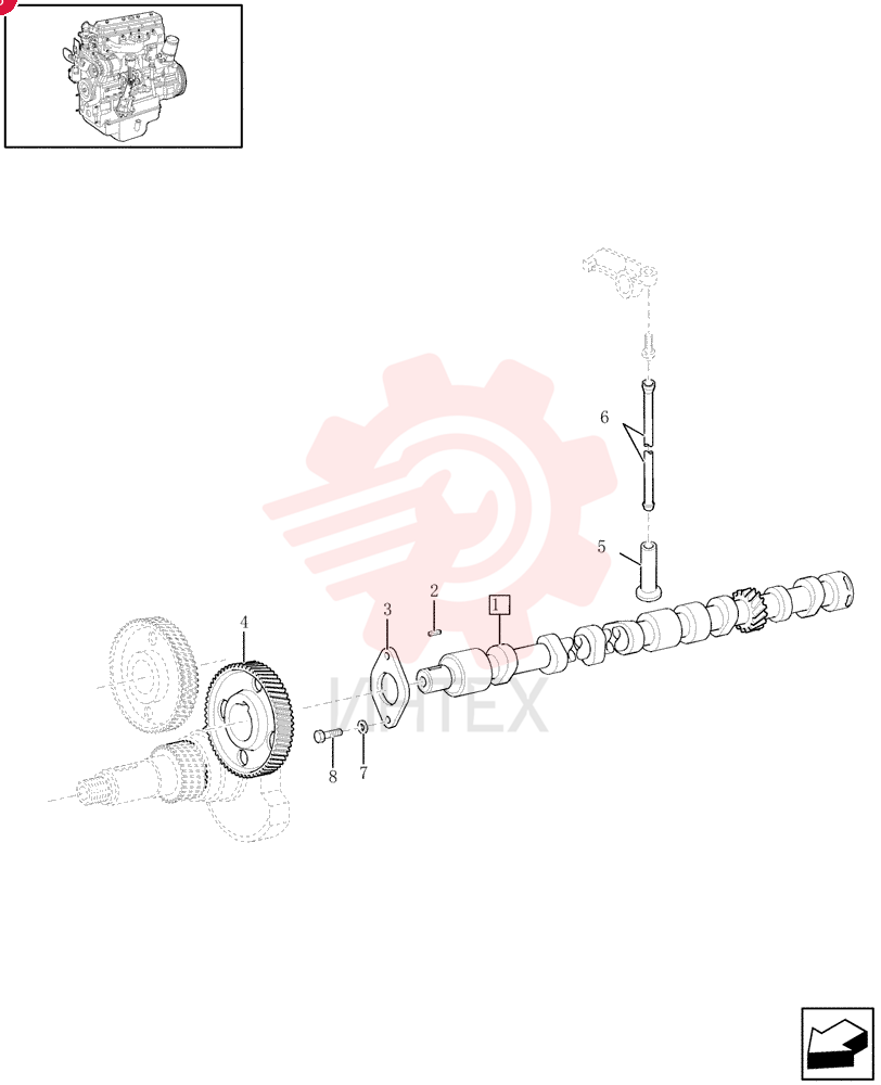 CAMSHAFT 98425868