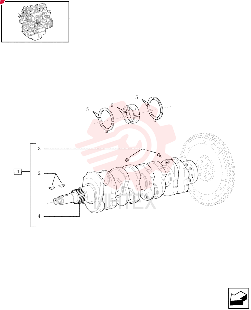 CRANKSHAFT 98451529