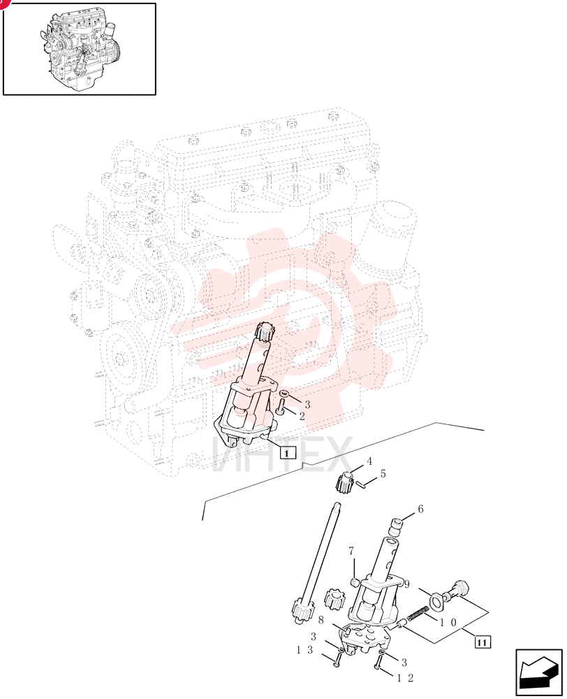 ENGINE OIL PUMP 4705827