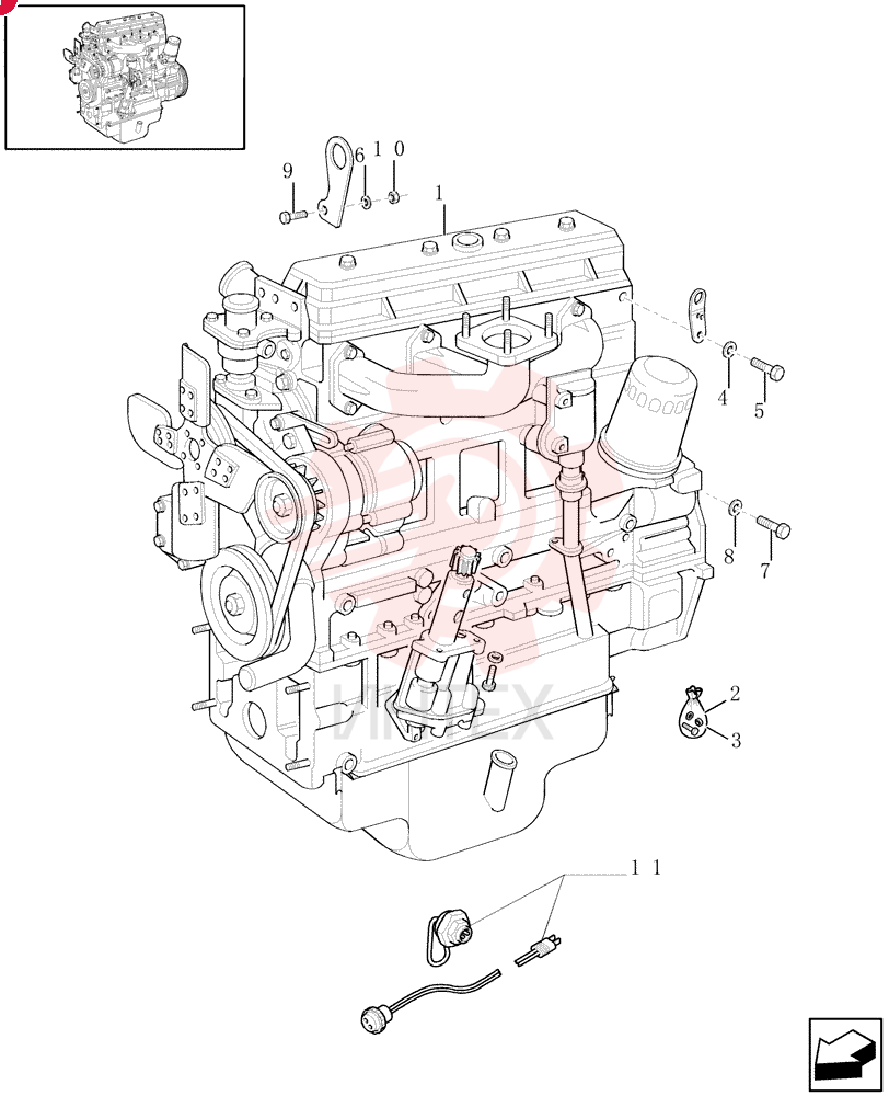 ENGINE 500340702