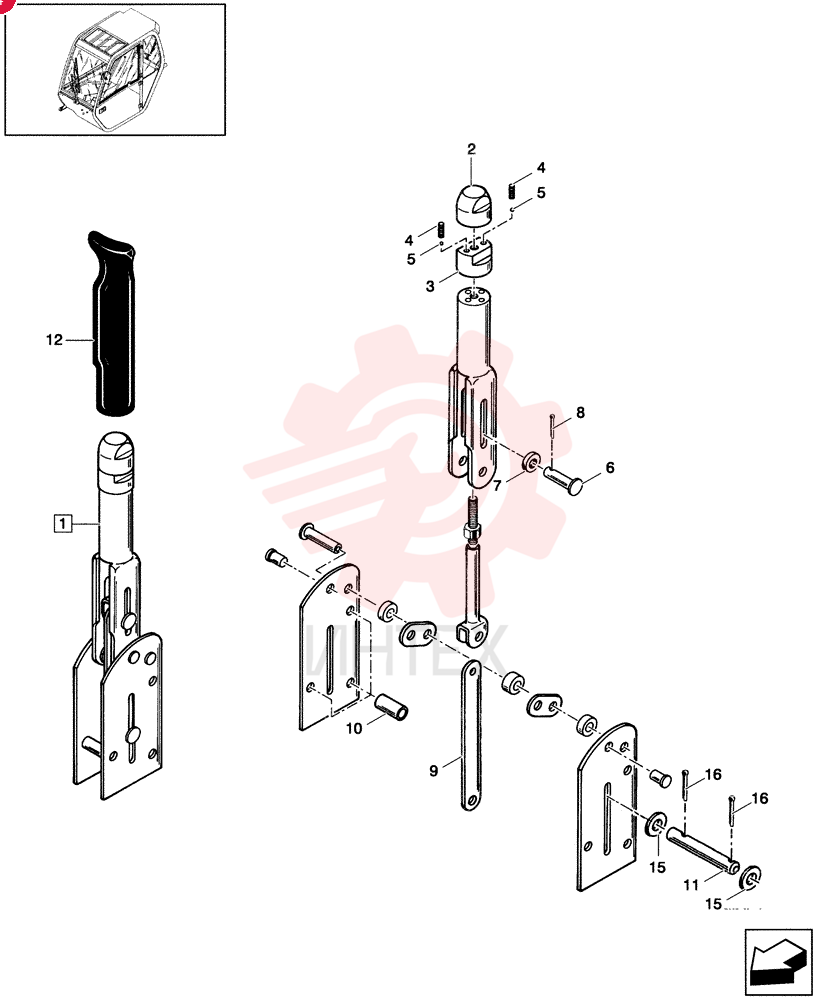 HAND BRAKE 85806416