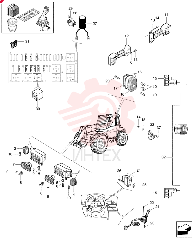 HYD CONNECTOR 85806394