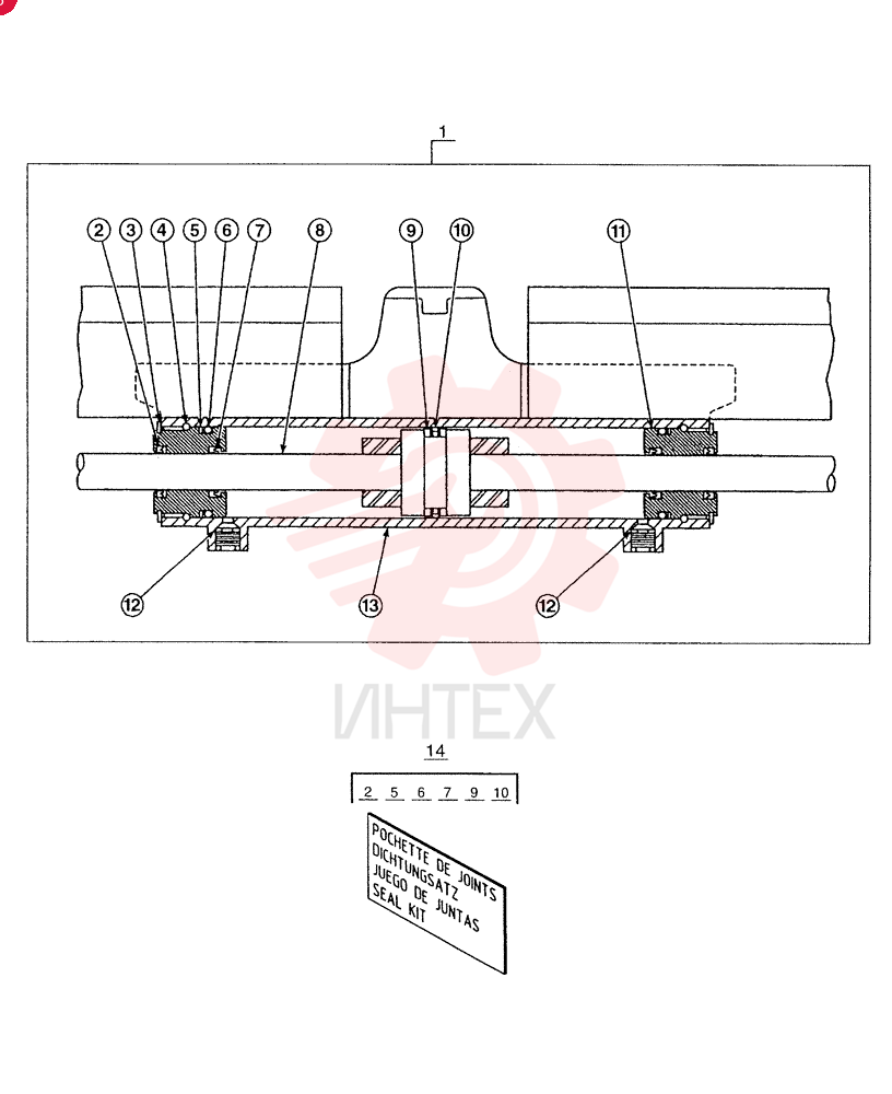 HYDRAULIC CYLINDER 85816181