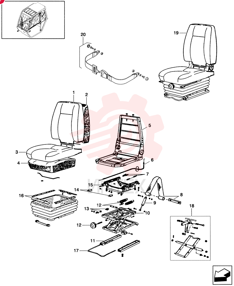 SEAT CUSHION 85811520