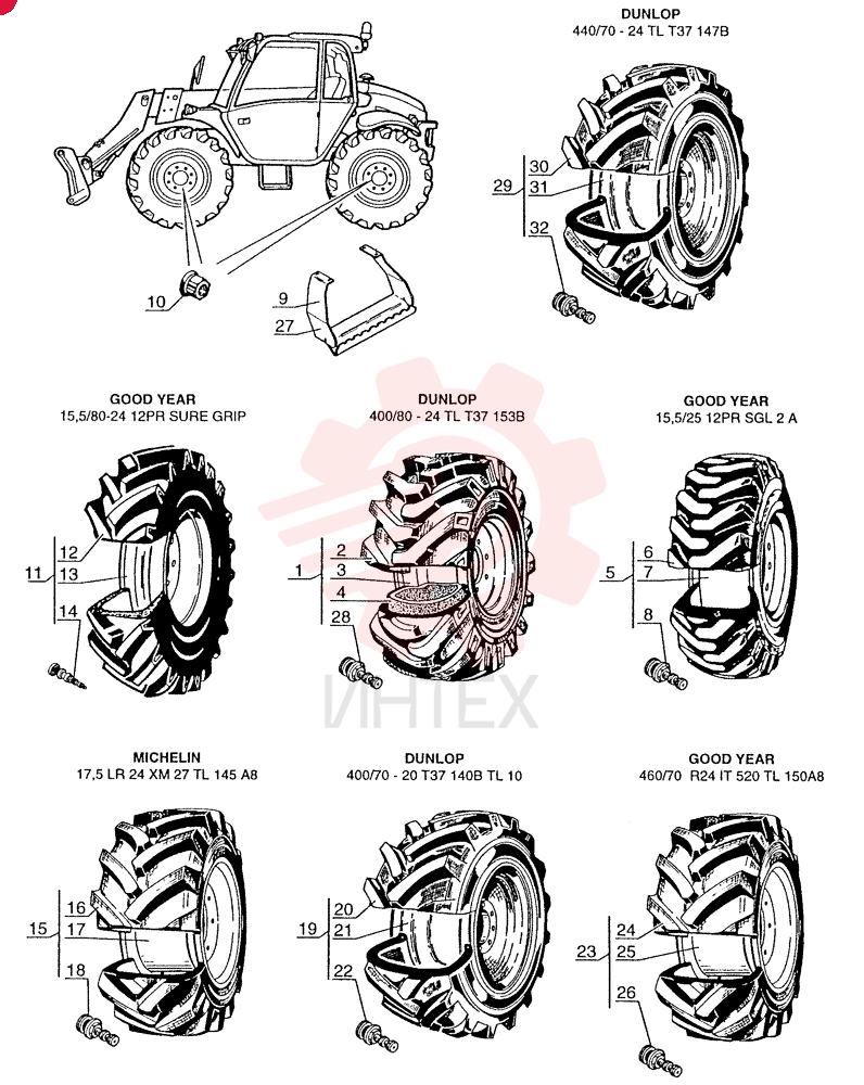 WHEEL ASSY 85806317