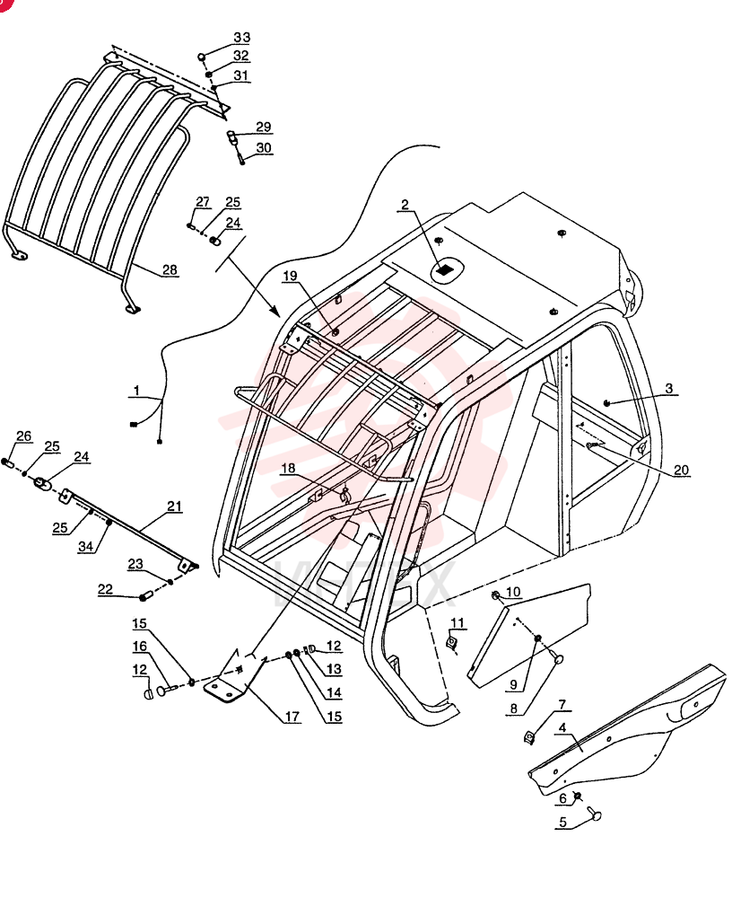 WIRE HARNESS 85807233 (1)