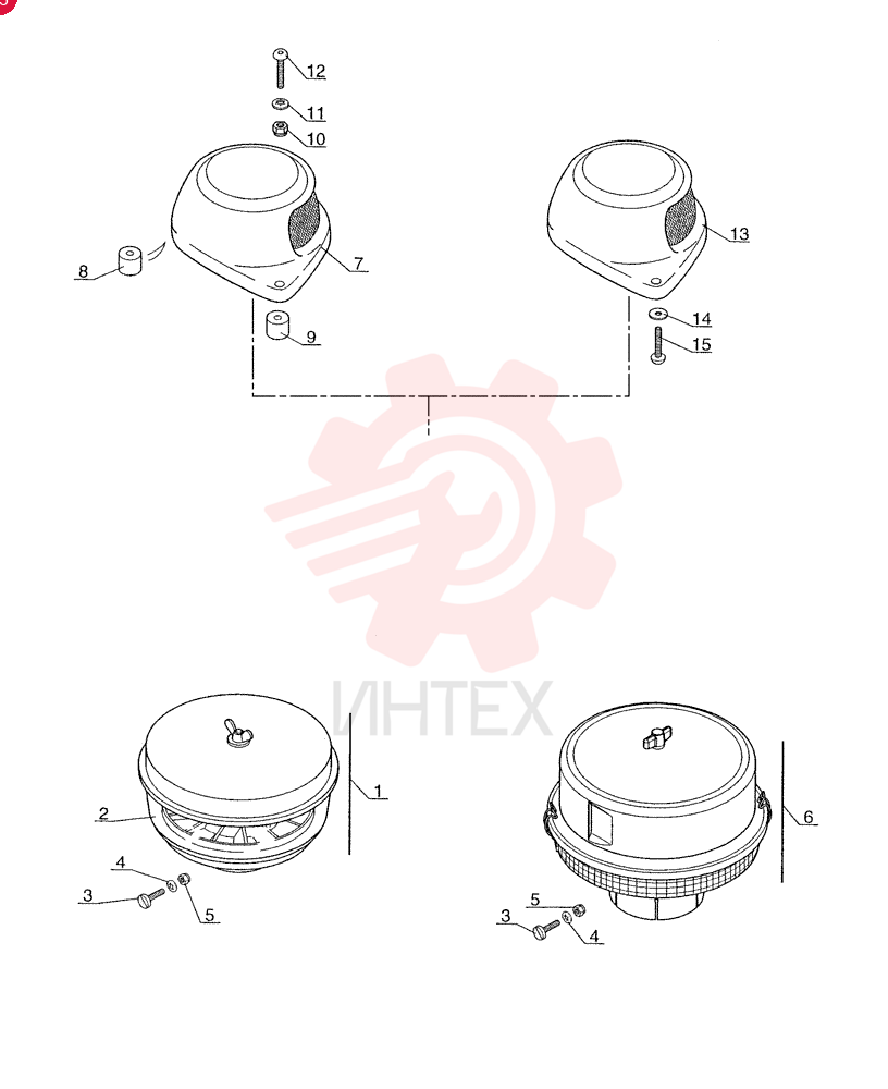 AIR PRE-CLEANER ASSY