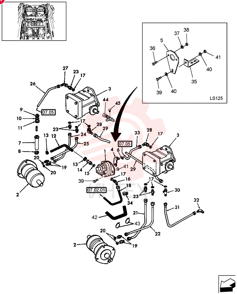 HYDRAULIC PUMP,8.39 CC