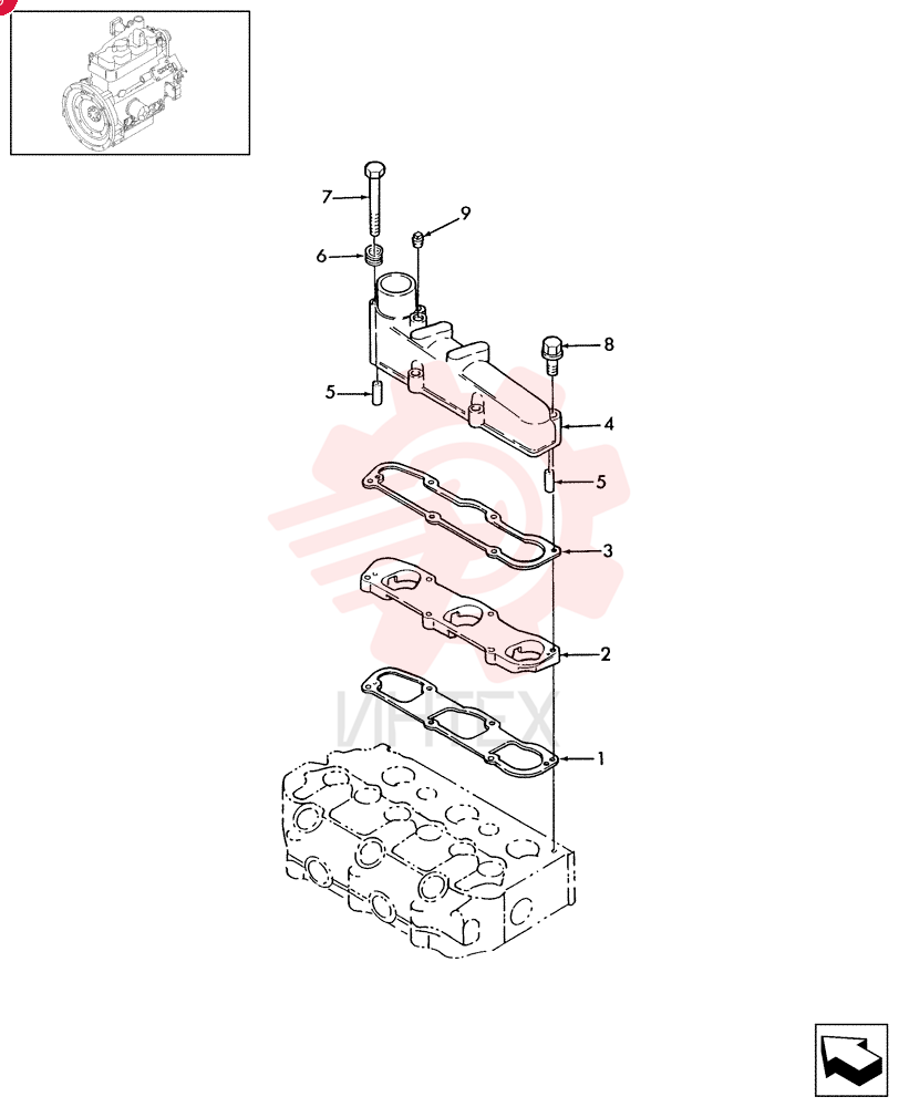 GASKET,1.2mm Thk