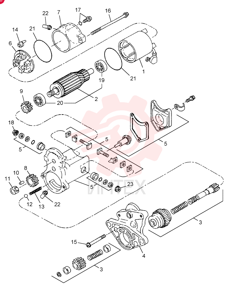 STARTER MOTOR