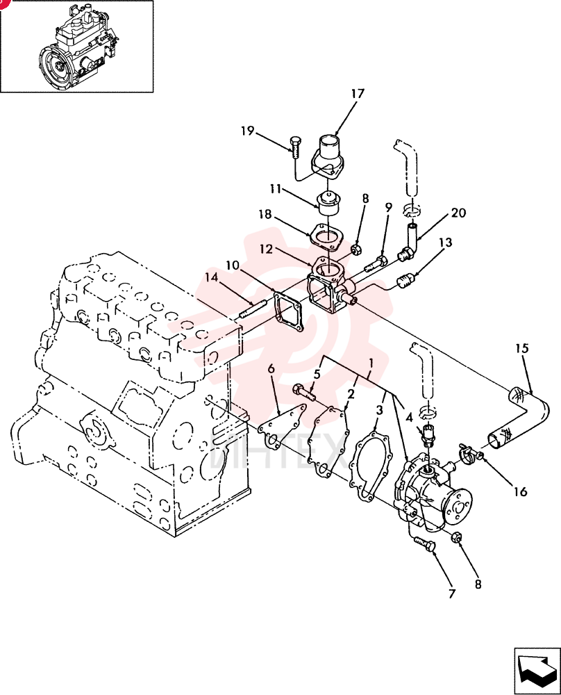 WATER PUMP