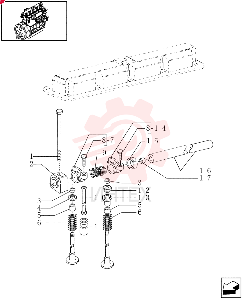 BOLT,Cyl Hd, 9/16" - 12 x 203.50mm