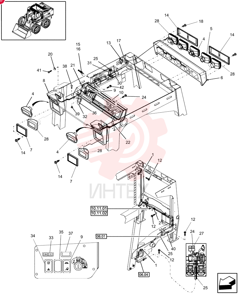 CLAMP,19mm ID, 8.7mm Bolt Hole, P Type