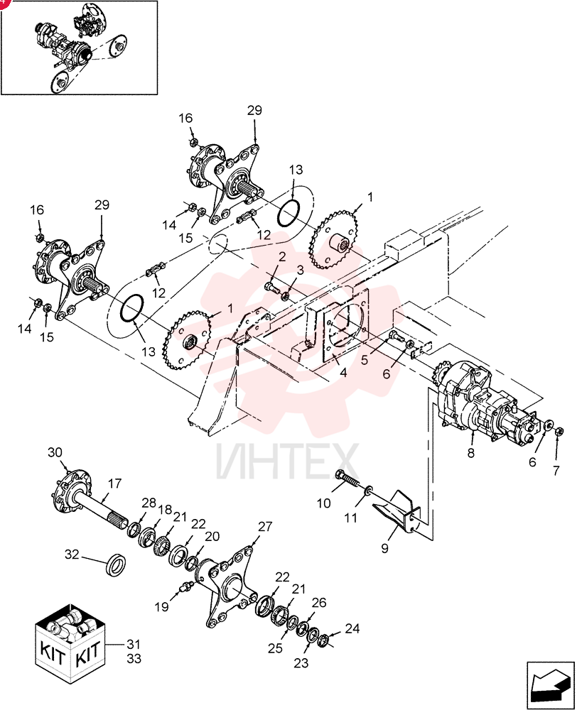 DRIVEN SPROCKET