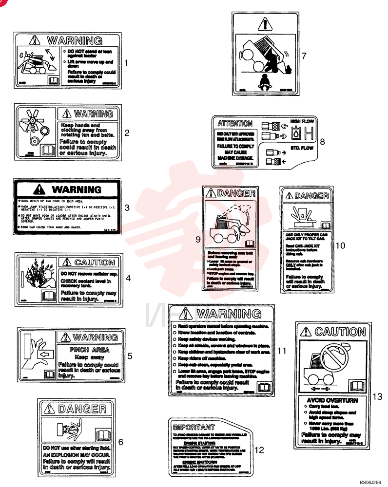 WARNING DECAL