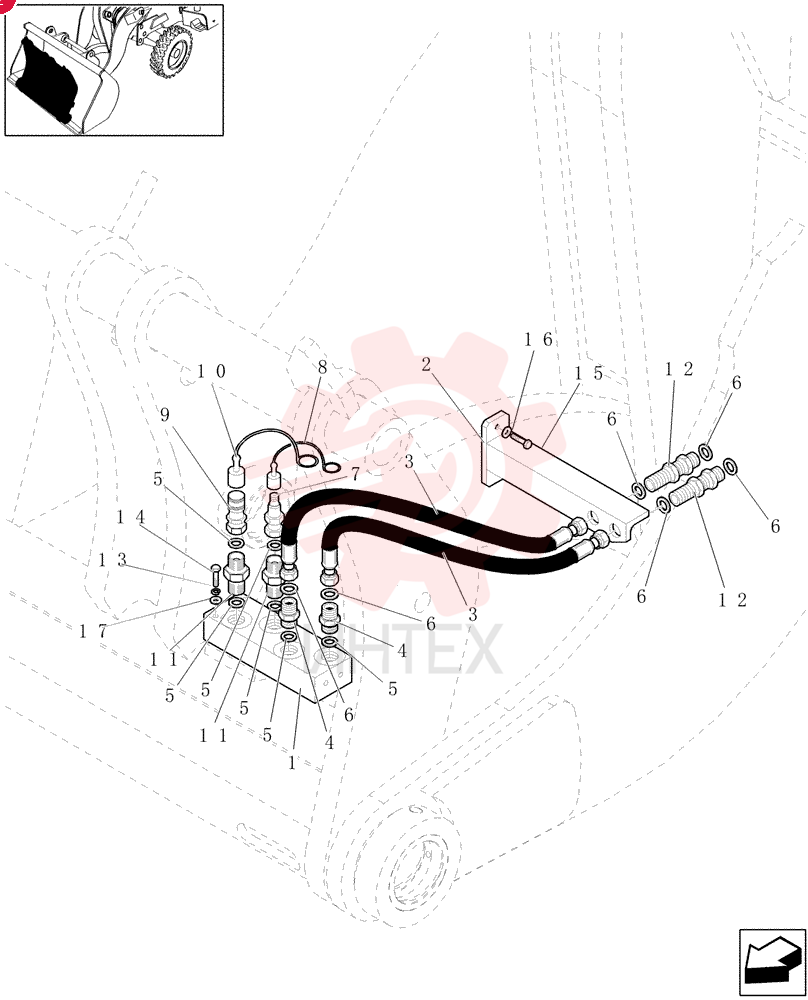 FIXING PLATE 85809050
