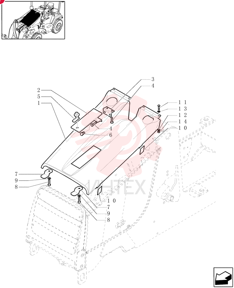 ENGINE HOOD PANEL
