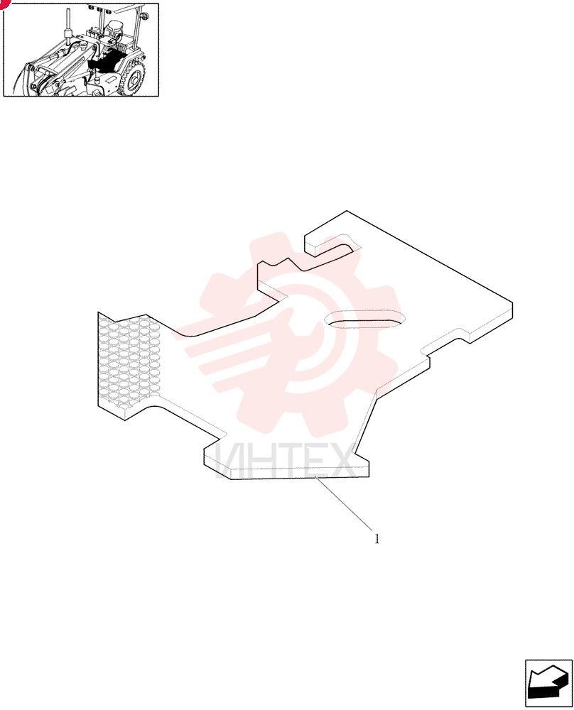 FOOT BOARD