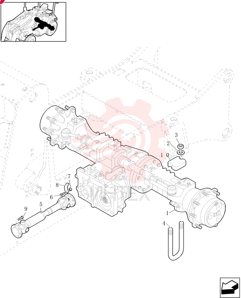 FRONT AXLE