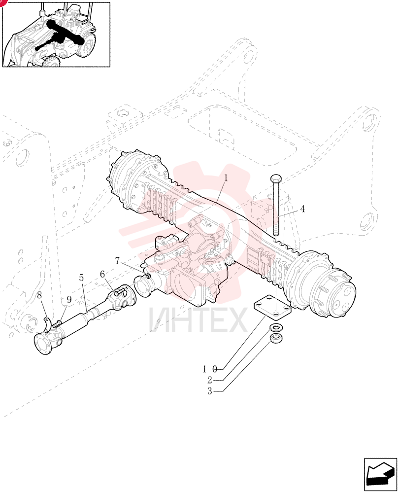 REAR AXLE