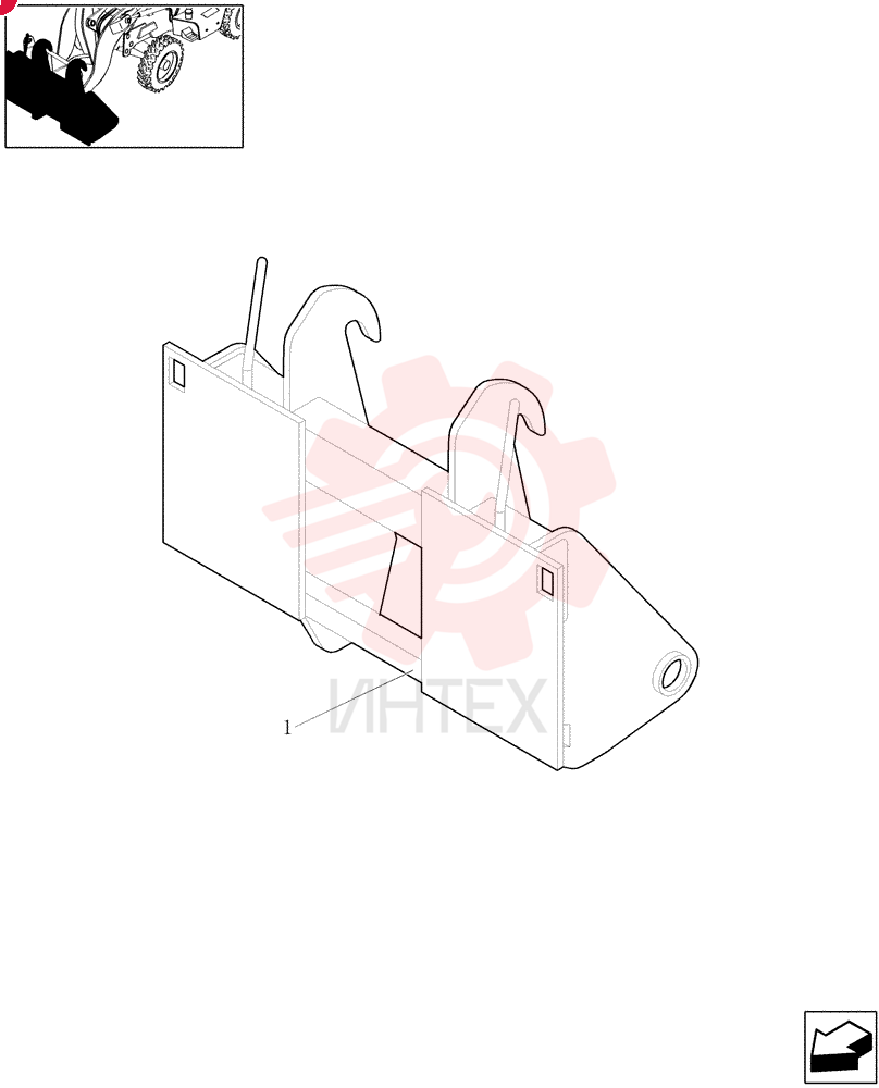Схема (LV60) - UTILITY TRACTOR (1/02-)