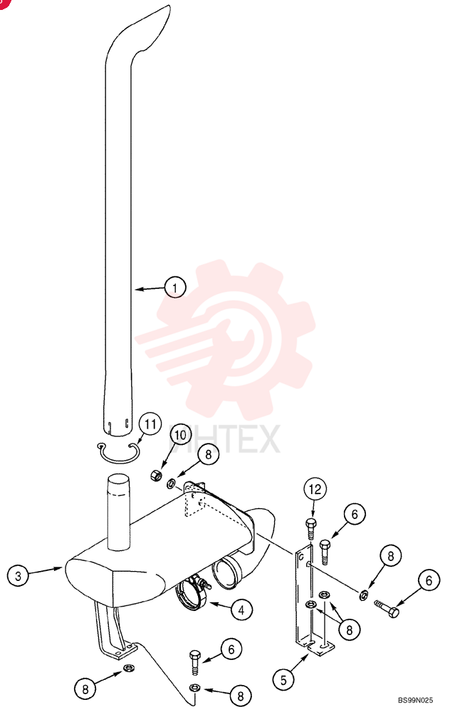 EXHAUST SYSTEM PIPE