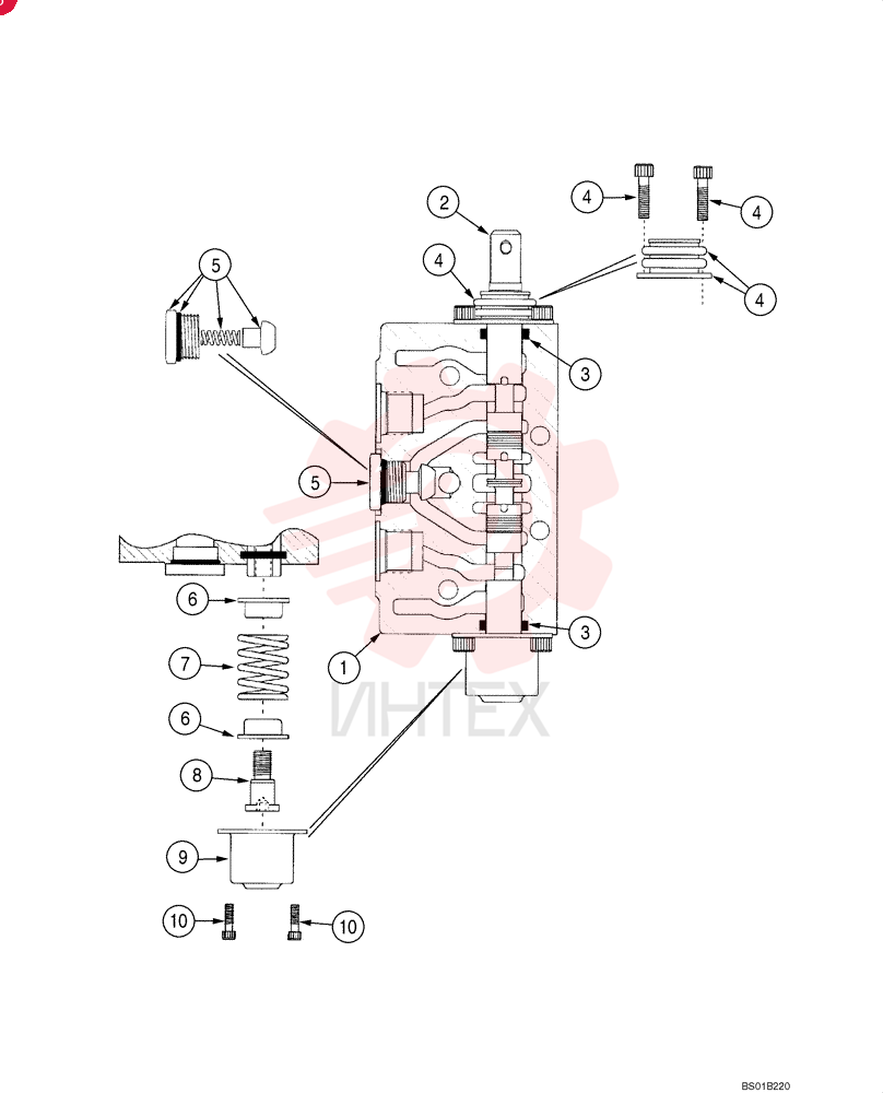 HYD VALVE SECTION