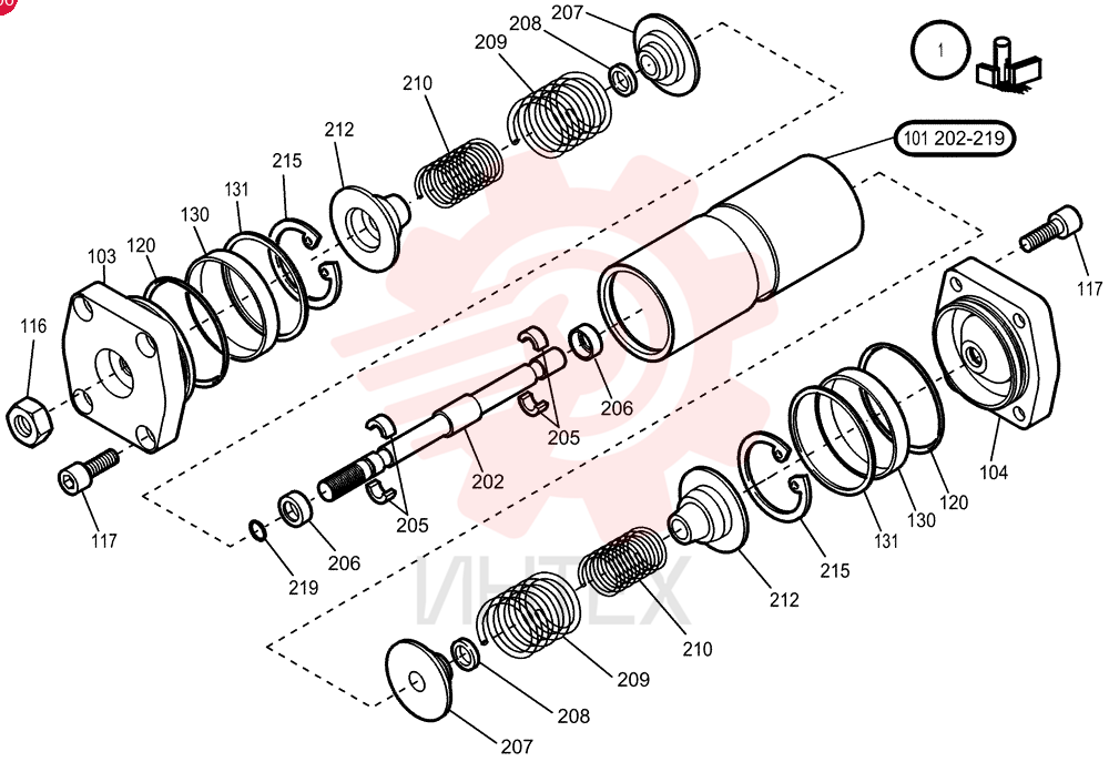 CYLINDER 84093464
