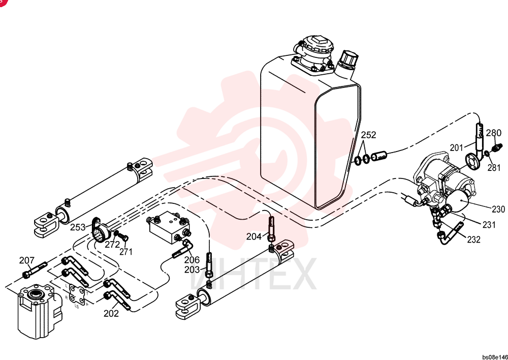 HYDRAULIC HOSE 2772716