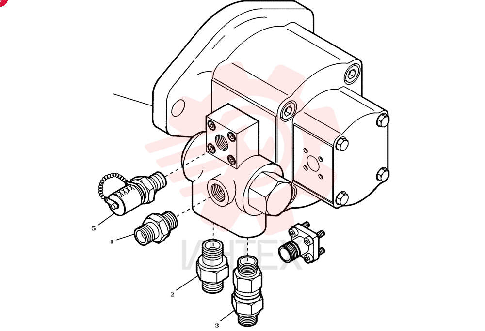 HYDRAULIC PUMP 4532252 (2)