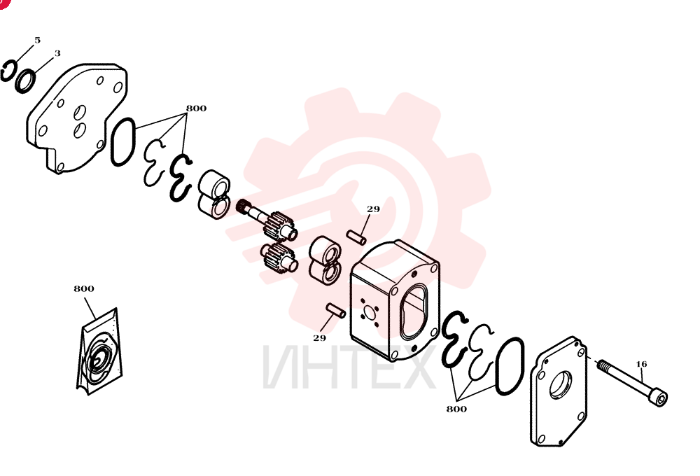 HYDRAULIC PUMP 6915743