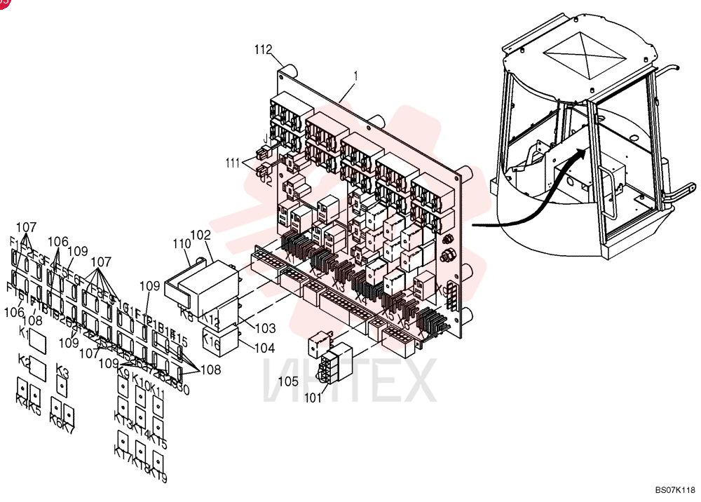 PRINTED CIRCUIT BOAR 3004959 (1)