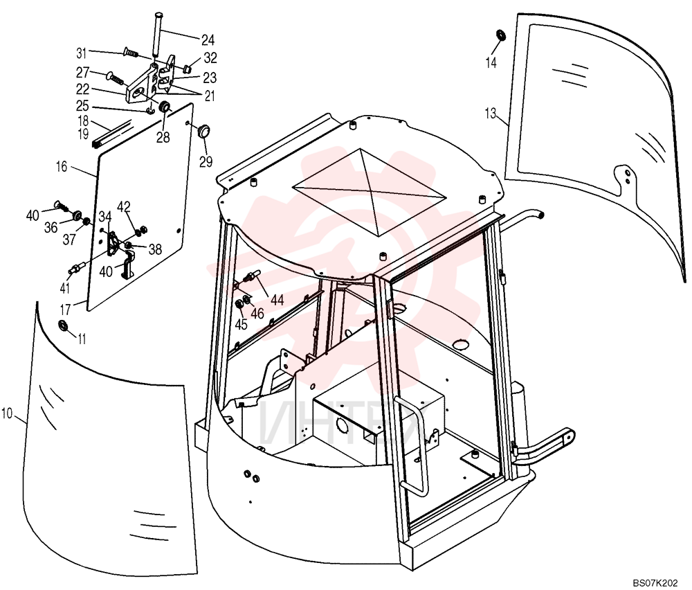 WINDSHIELD 3805076