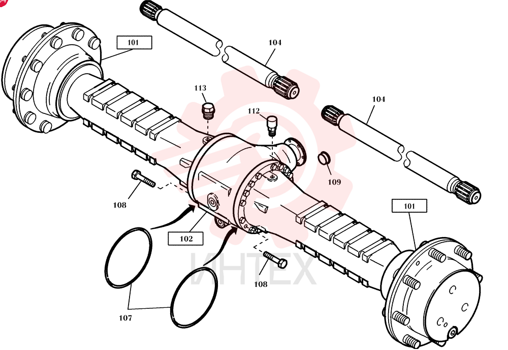 FRONT AXLE