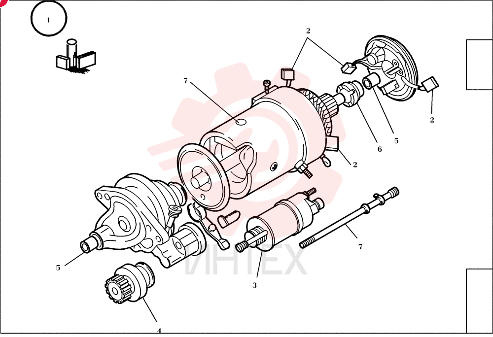 STARTER MOTOR 72182502 (1)