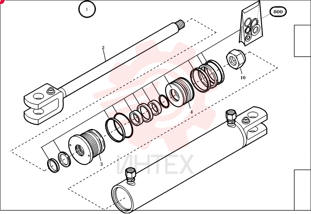 STEERING CYLINDER 84094558