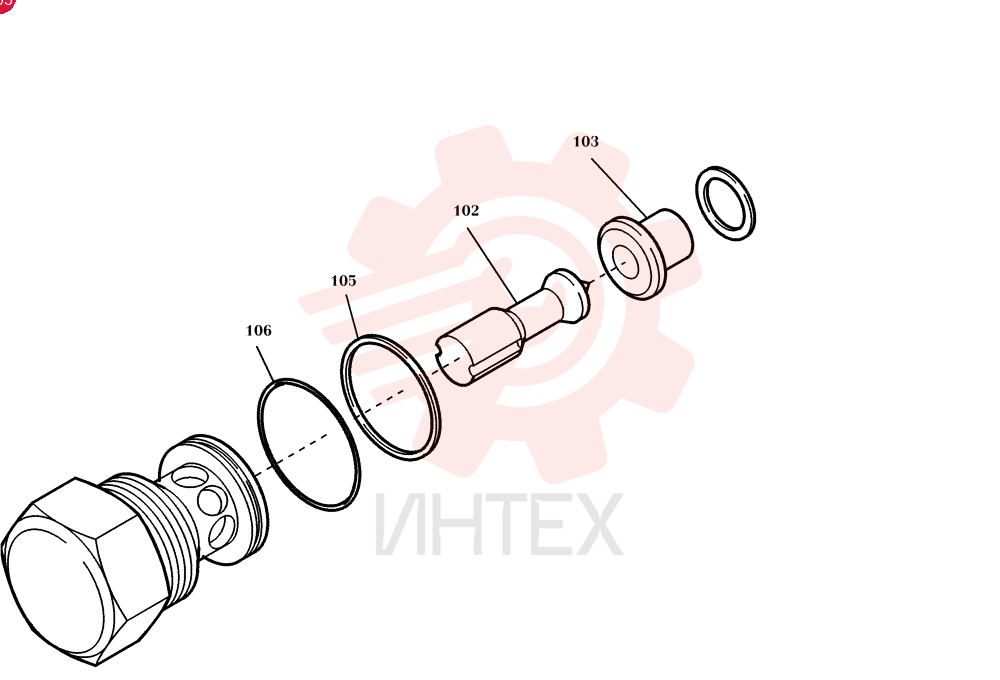 VALVE PRESSURE RELIE 72184099