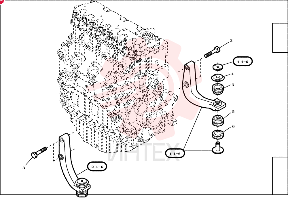 ENGINE MOUNT 1466510 (2)