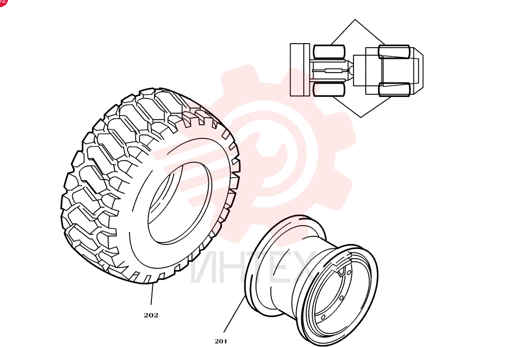 GEAR SET 2164827 (1)