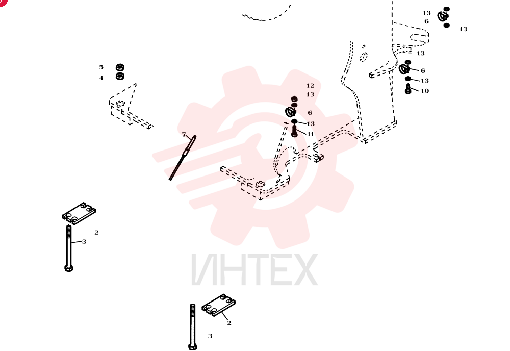 LIVE FRONT AXLE 2813646 (1)