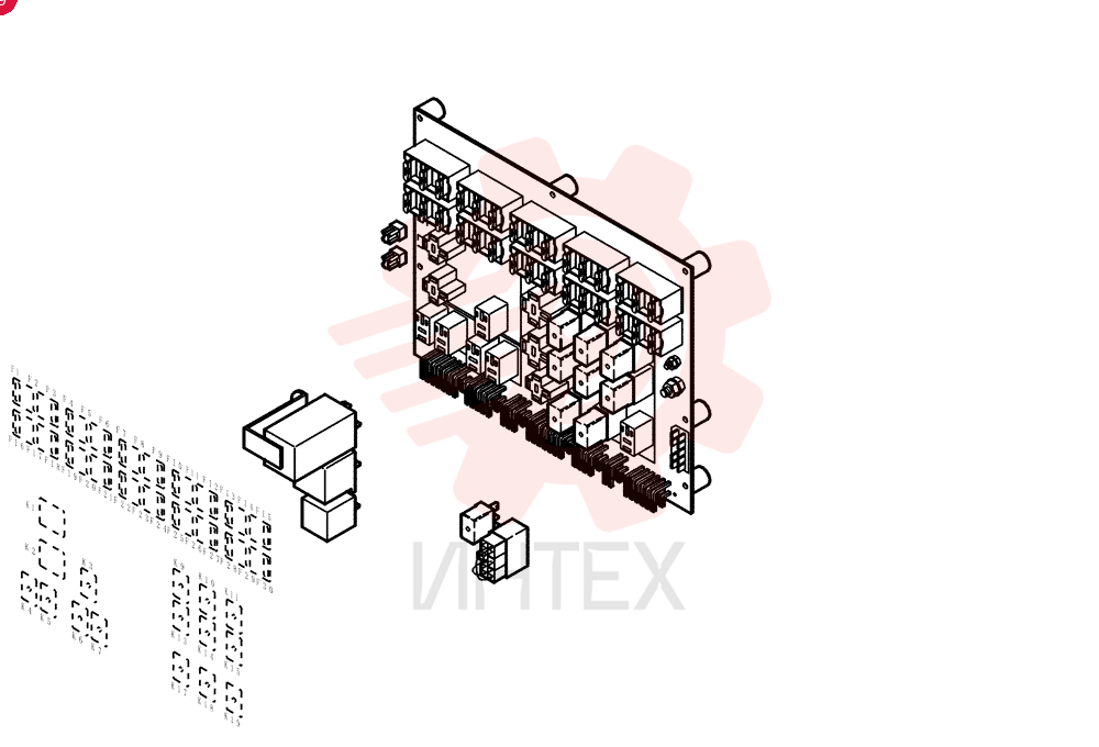 PRINTED CIRCUIT BOAR 3004959 (1)