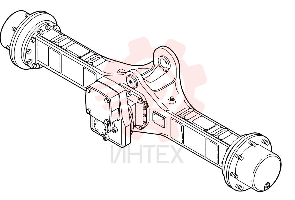 REAR AXLE 2813652 (2)