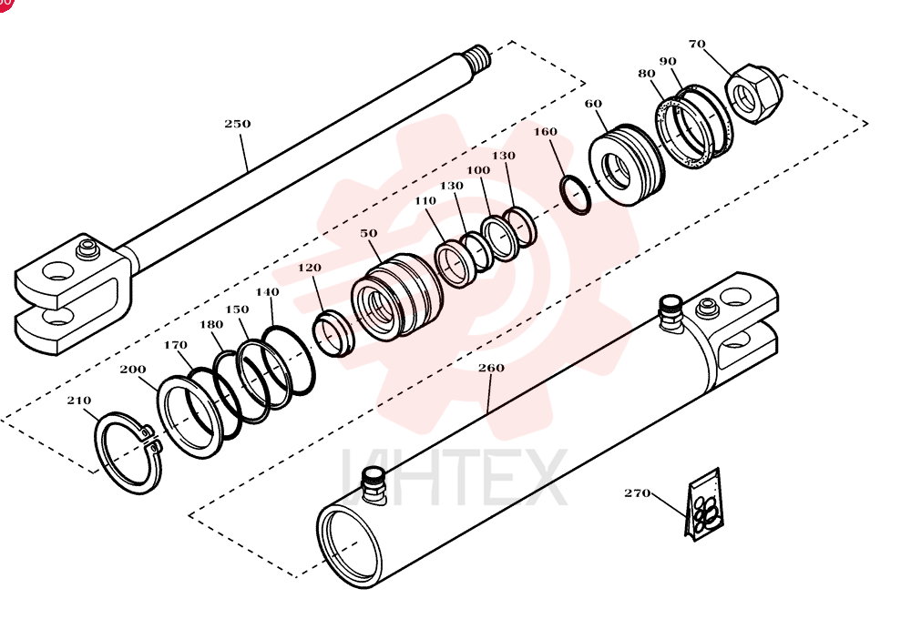 STEERING CYLINDER 4532258