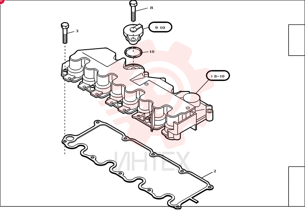 VALVE COVER 2987851